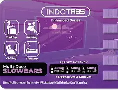 (19833) LVX1 40mg 5pk SLOWBARS Infused Tablets