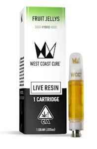 Fruit Jellys Live Resin cart WCC