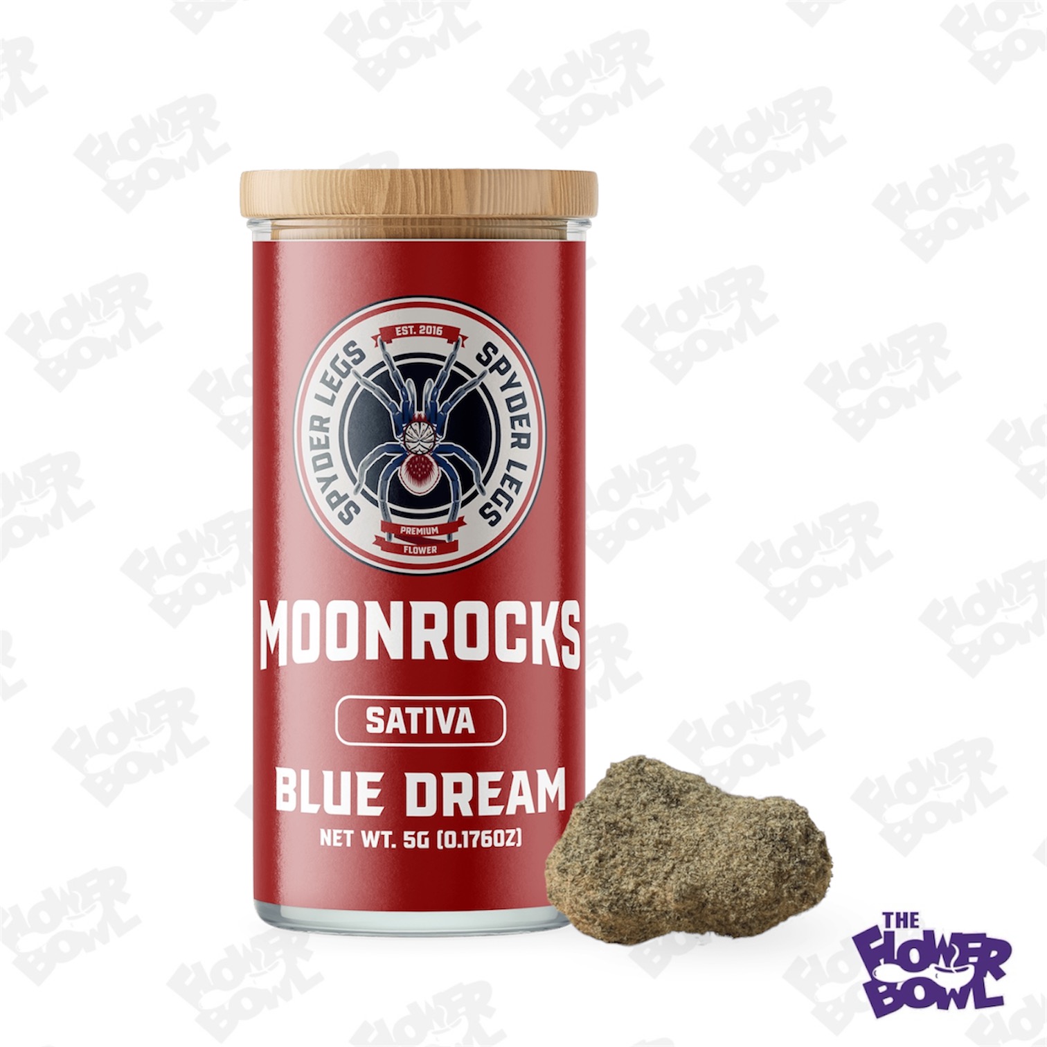 (C) Spyder Legs: Blue Dream (S) Moonrock Deli