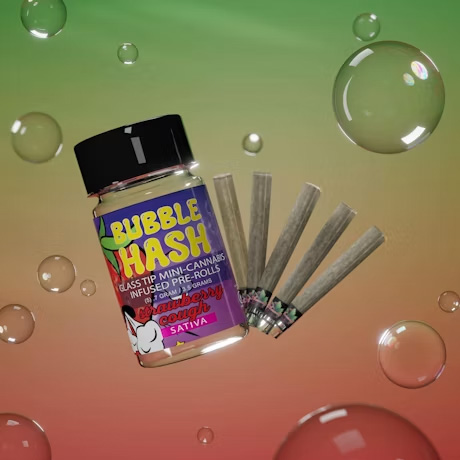 Amnesia | 0.7g - 5pk (3.5g) Infused Preroll Pack | Strawberry Cough