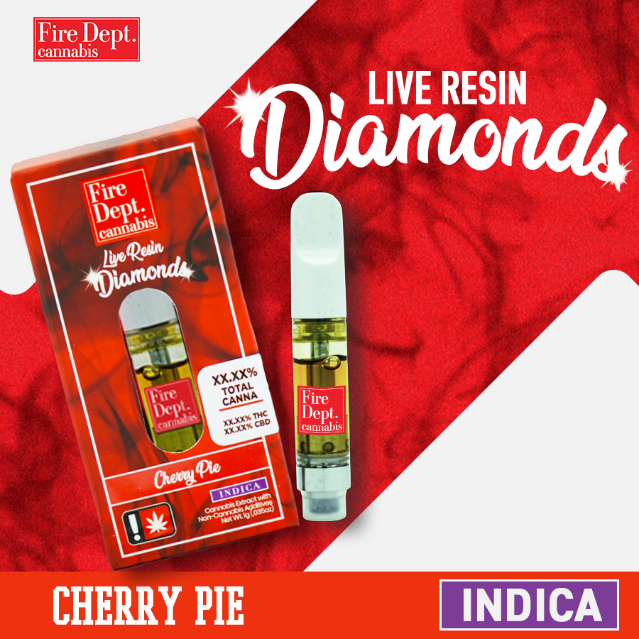 Fire Dept. Cannabis: Cherry Pie Flavored - - Fire Dept