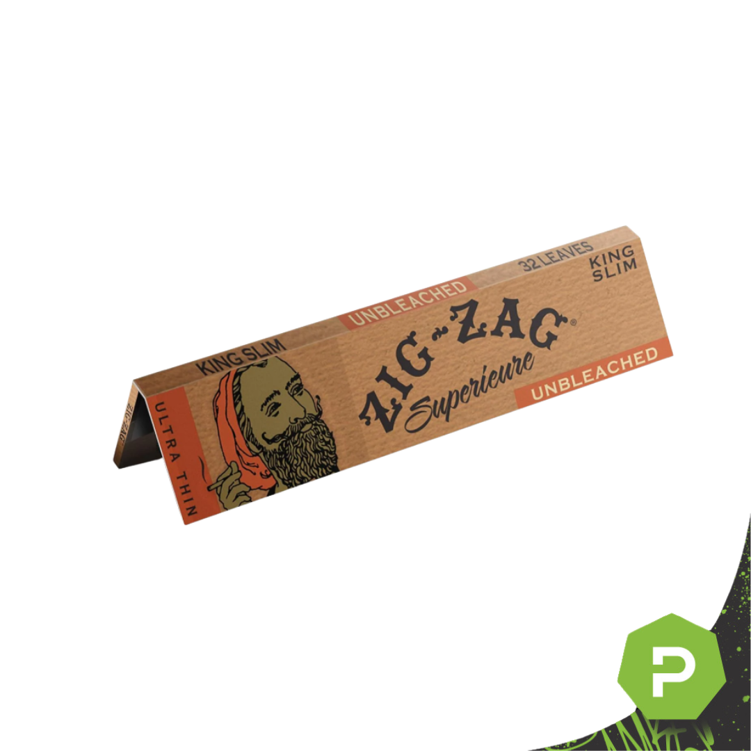 Zig Zag - Unbleached King Slim