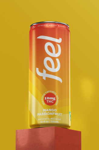 Feel Energy - Mango Passionfruit - 10mg THC 30mg Caffeine