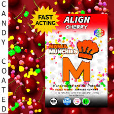 Align Cherry | Manja Munchies |  100mg Gummies