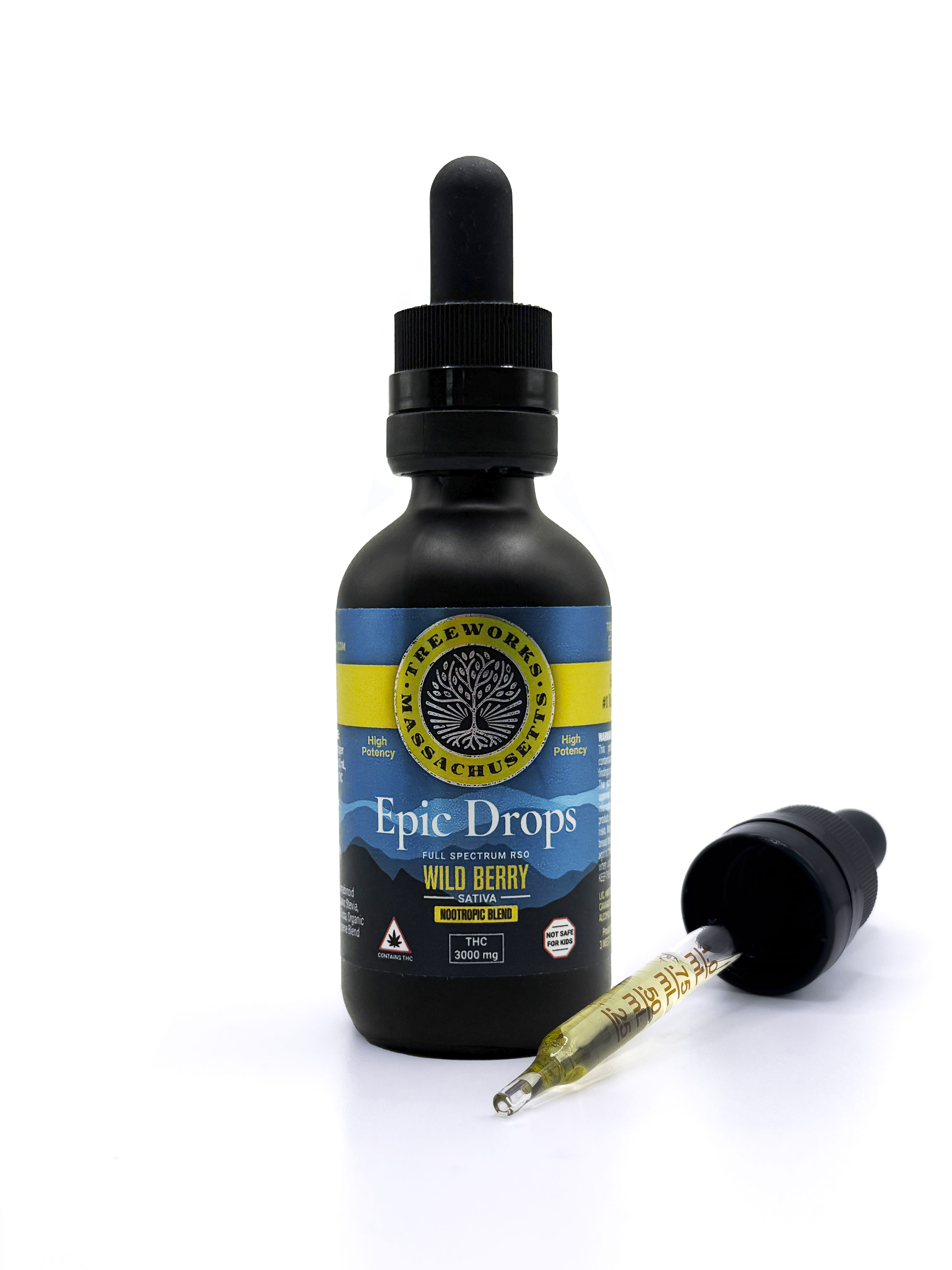 TreeWorks | Epic Drops - Sativa - 3000mg TAC (3000mg THC)