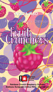 Fruit Crunchers Raspberry Indica
