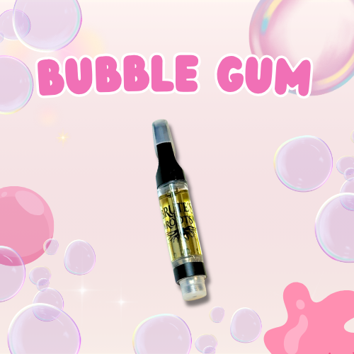 1g Cartridge Vape - Bubble Gum -  Brute's Roots - REC