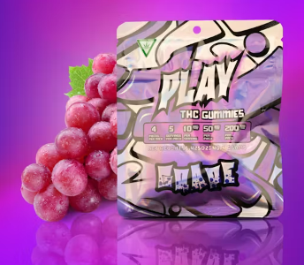 Play - 200MG Gummies - Grape