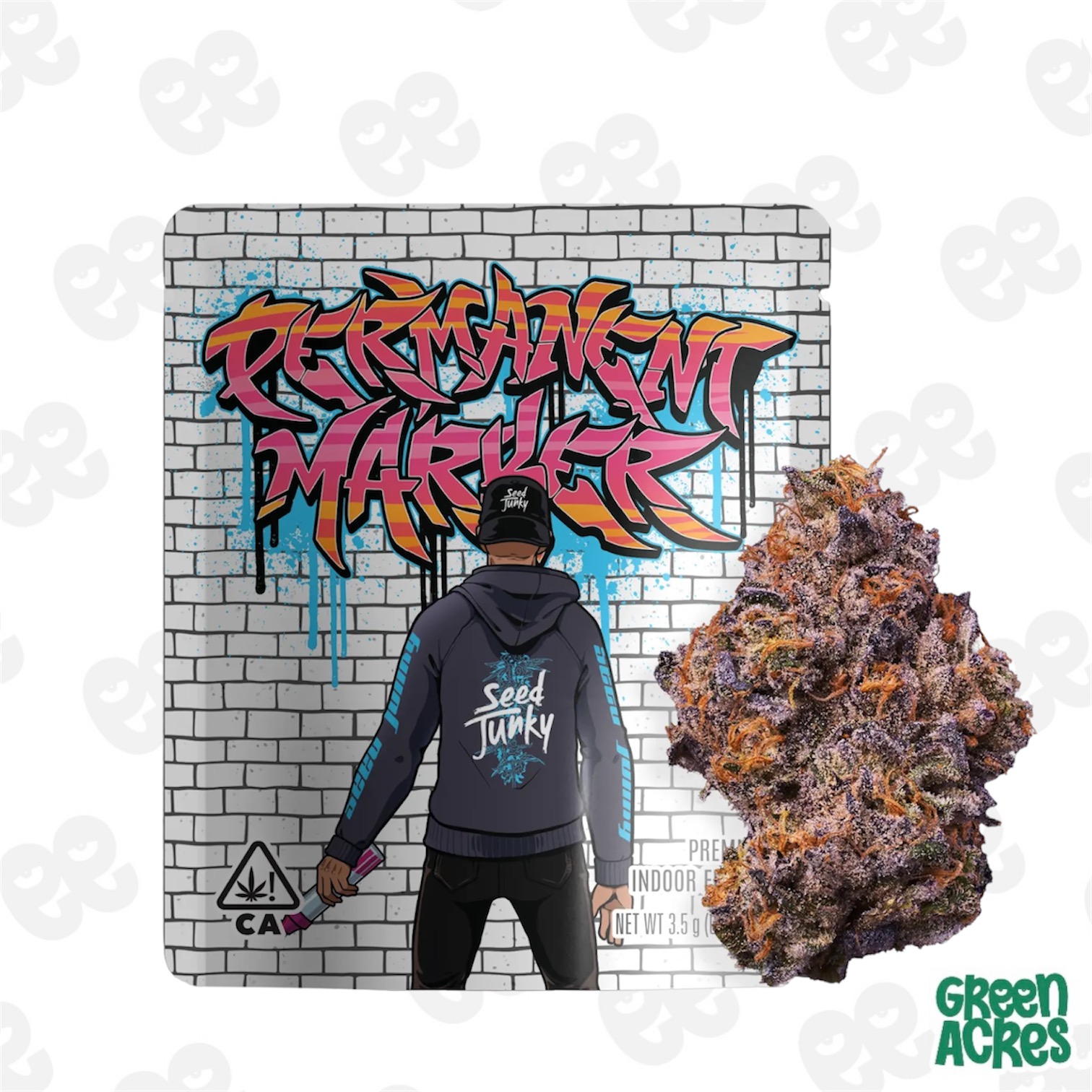 Seed Junky: Permanent Marker 3.5G Prepackaged Flower