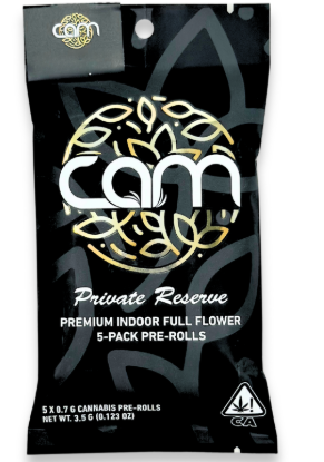 CAM Blue Cookies 0.7G x 5PK Preroll Flower