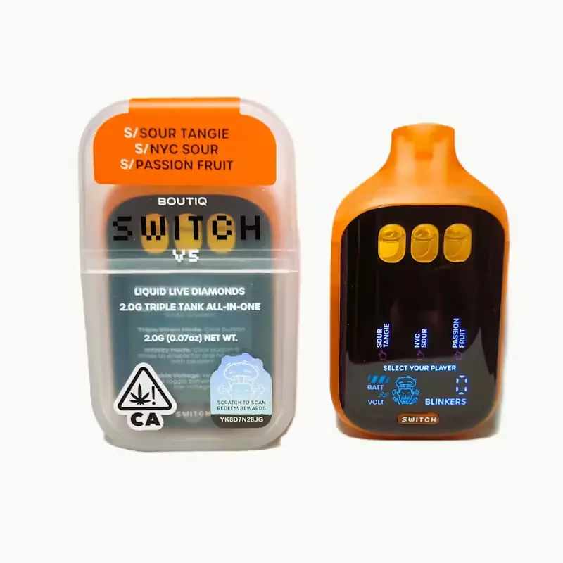 Boutiq | Sour Tangie x NYC Sour x Passion Fruit AIO