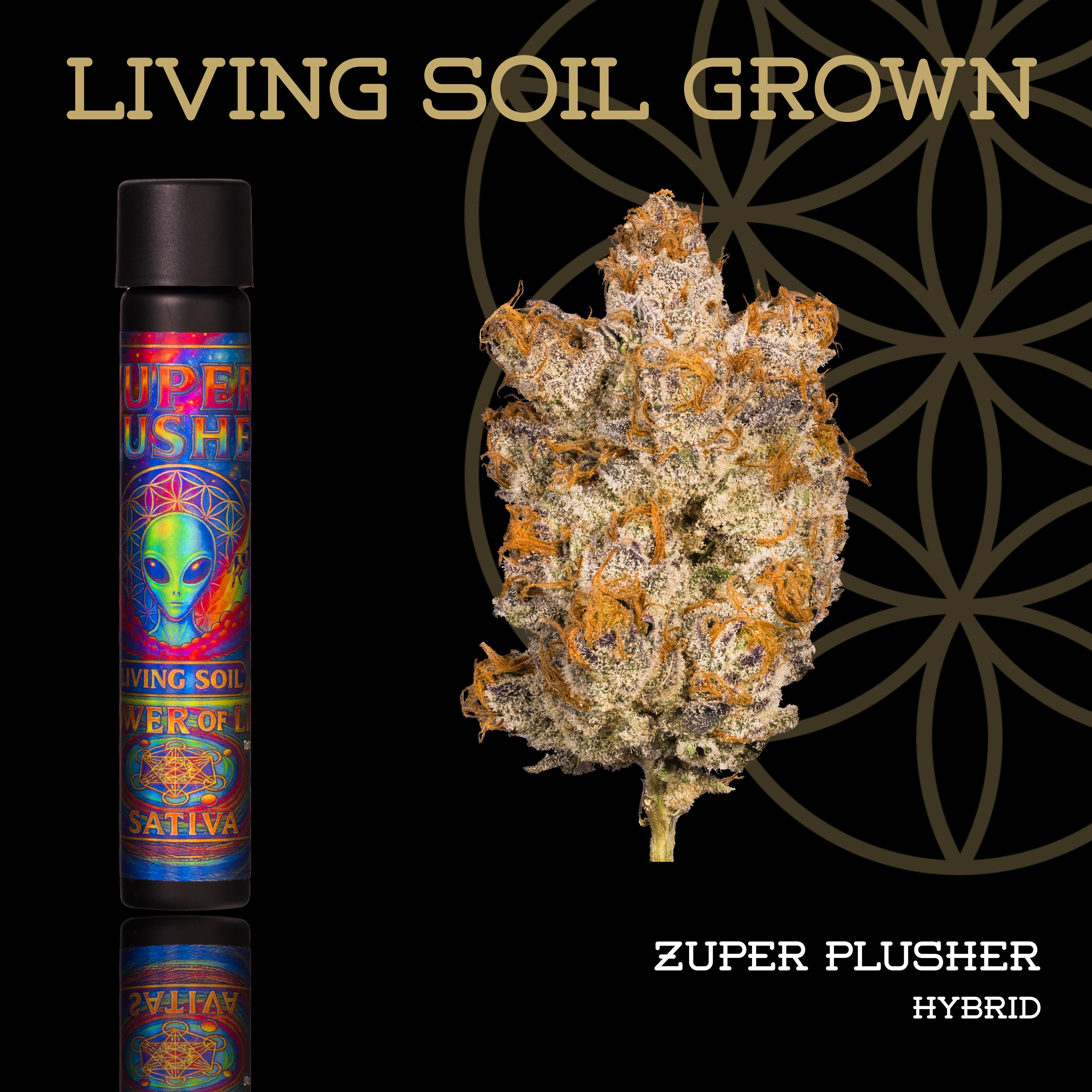 Zuper Plushers | Pre-Roll | 1g | Living Soil