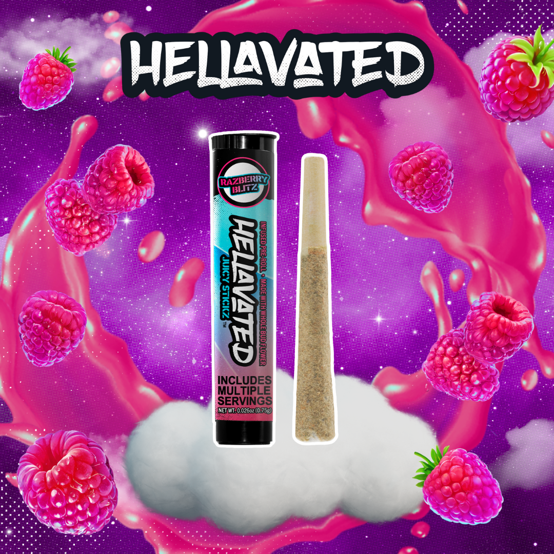 Razberry Blitz Juicy Stickz | 0.75g product photo