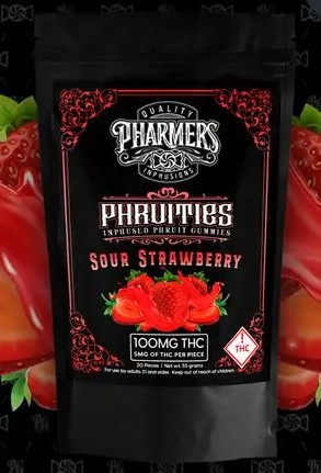 Phruities Sour Strawberry