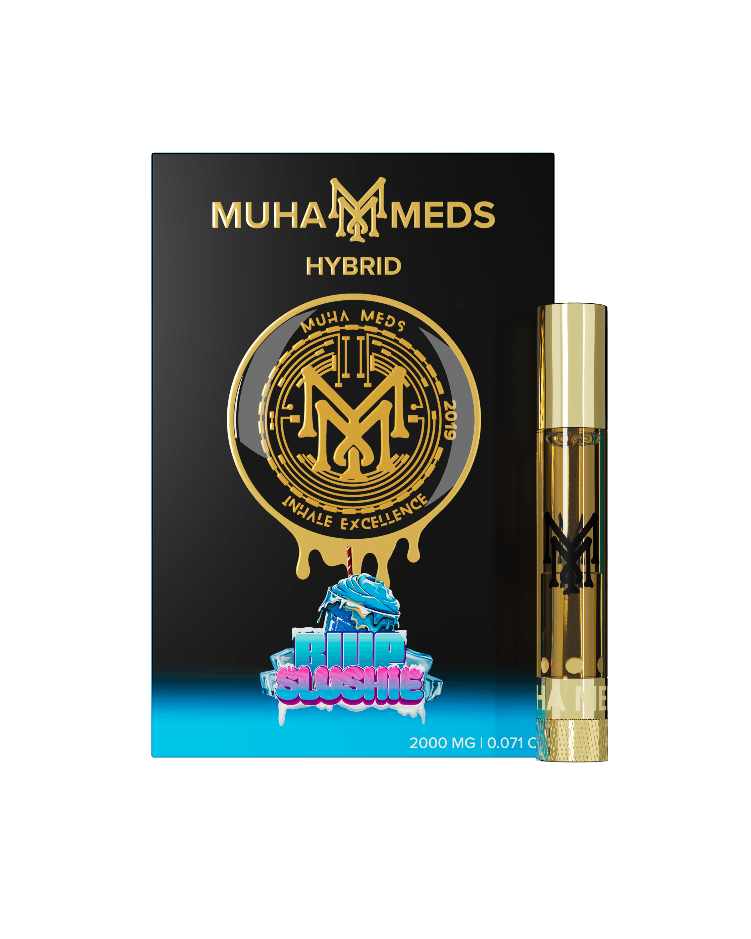 VAPE (DISTILLATE) - - HYBRID - BLUE SLUSHIE