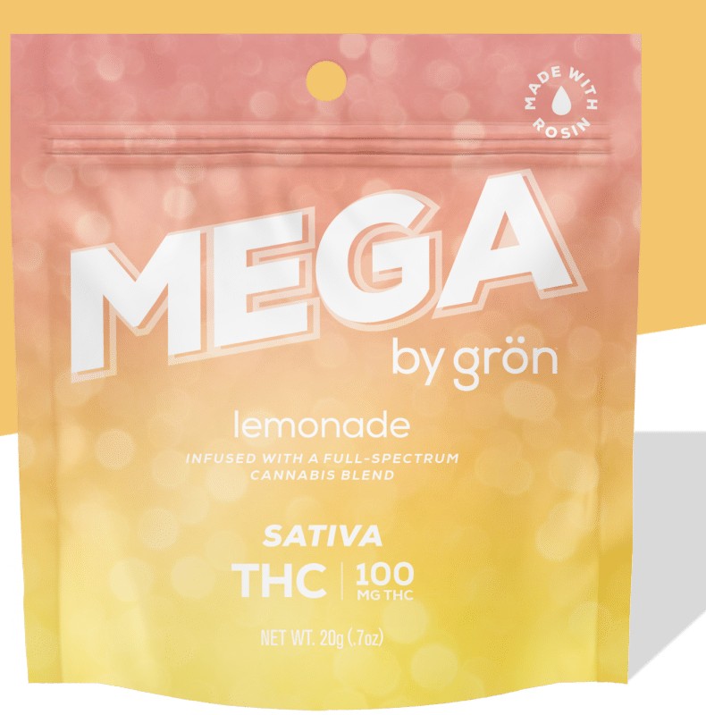 Lemonade | Mega Gummy | 1pk | 100mg