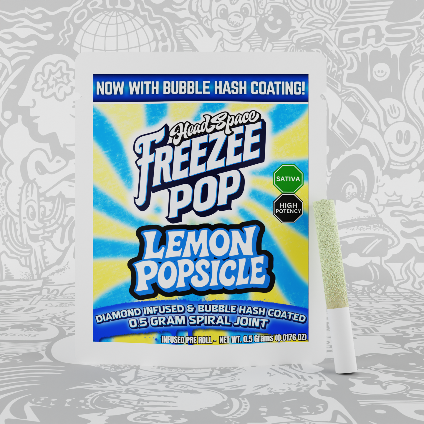 Freezee Pop 2.0-Lemon Popsicle (S)