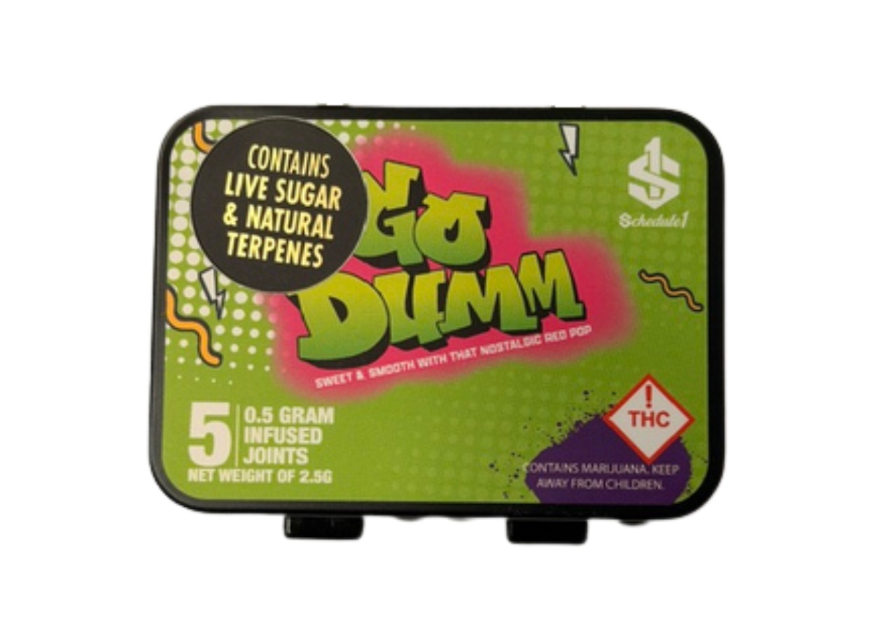 Schedule One - Infused Pre-Roll 5pk - Go Dumm (H)