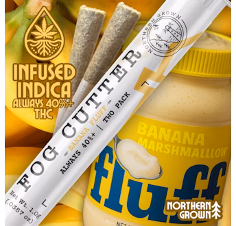 Banana Fluff | 0.5g x 2pk Infused Pre-Rolls