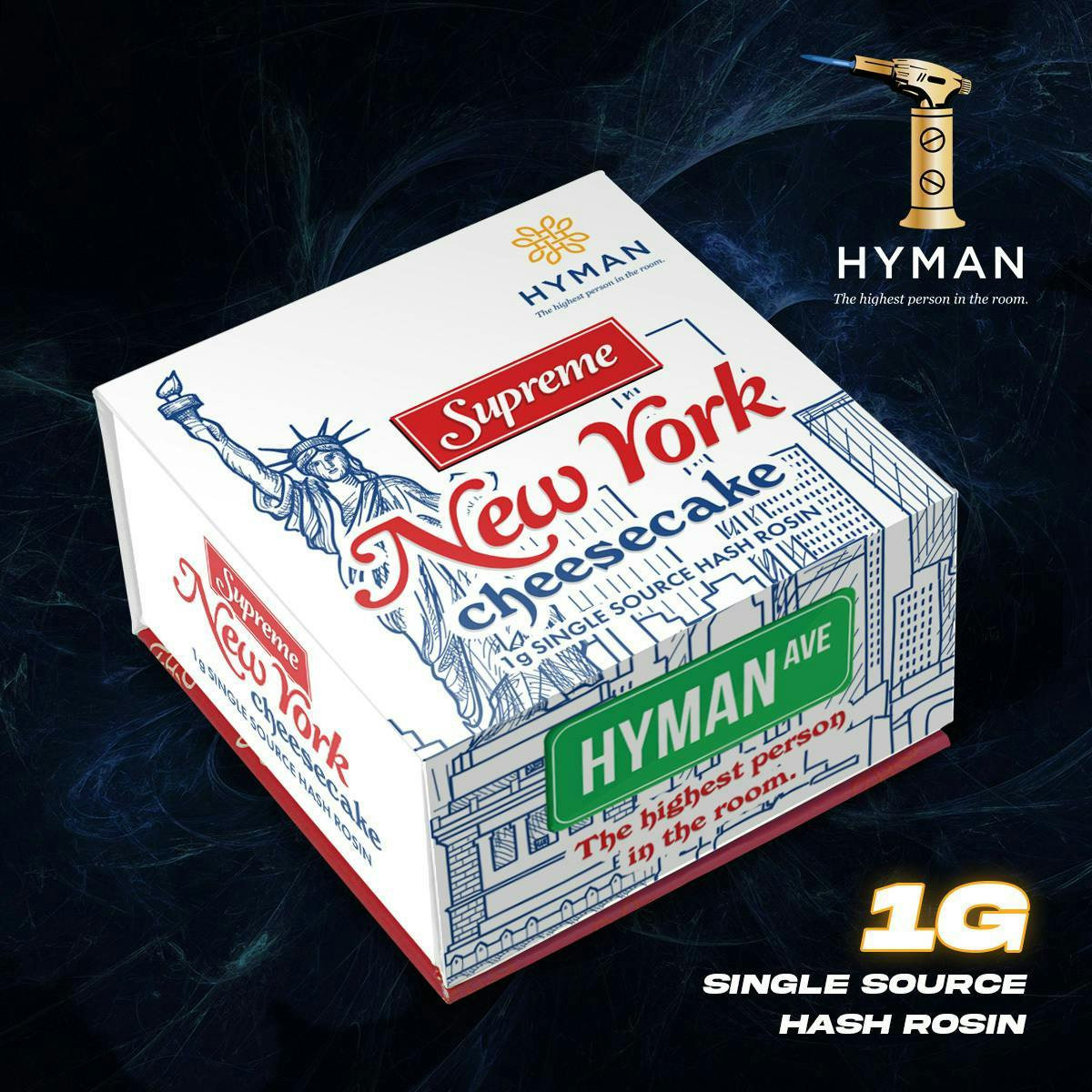 New York Cheesecake 1g Hash Rosin