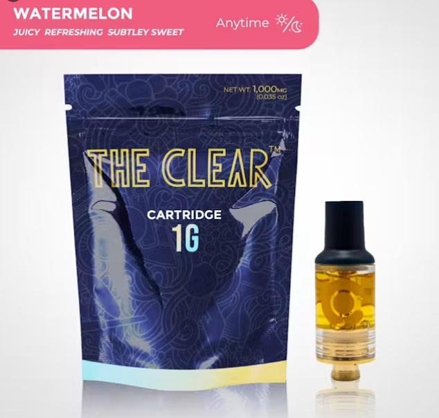The Clear - Watermelon - 1g - Vape Cartridge