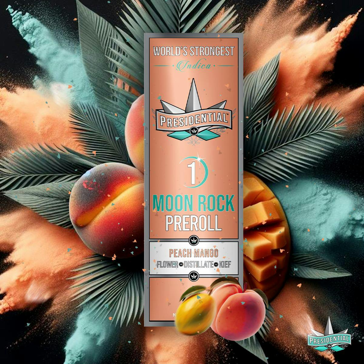 PRESIDENTIAL | PEACH MANGO | INFUSED BLUNT | 1.5G