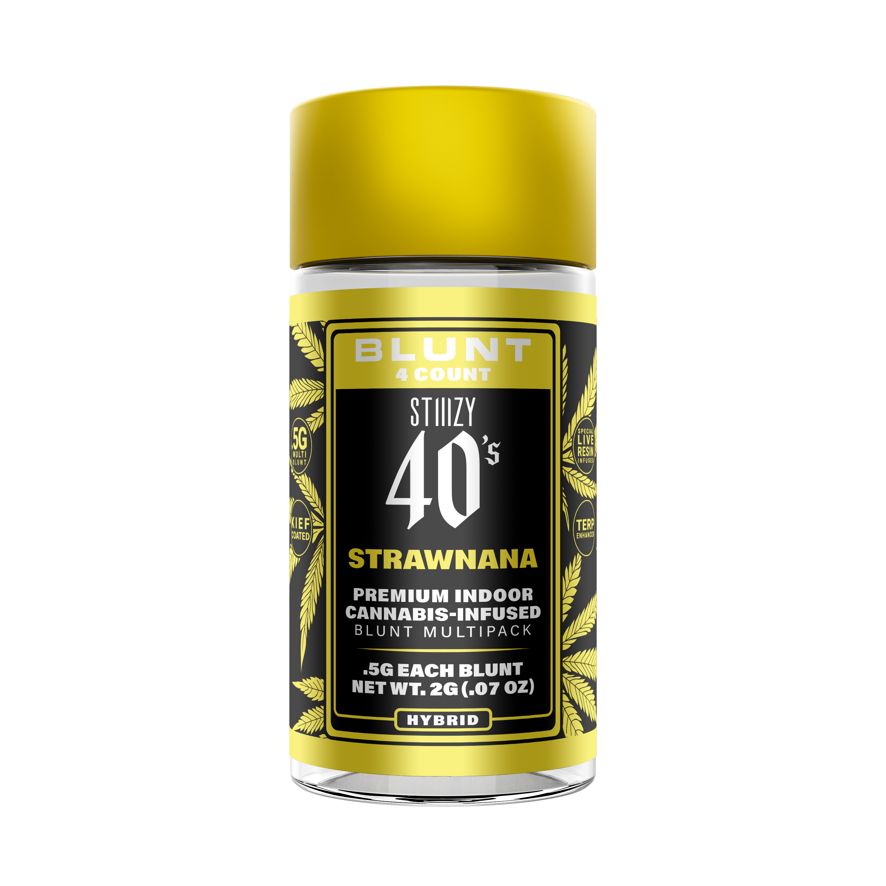 Strawnana 40’s Infused Blunt 4-pack | 2g