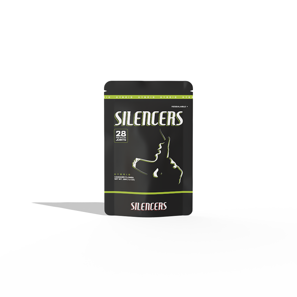 Silencers 28pk 1G Pre Rolls - Ghost Rider