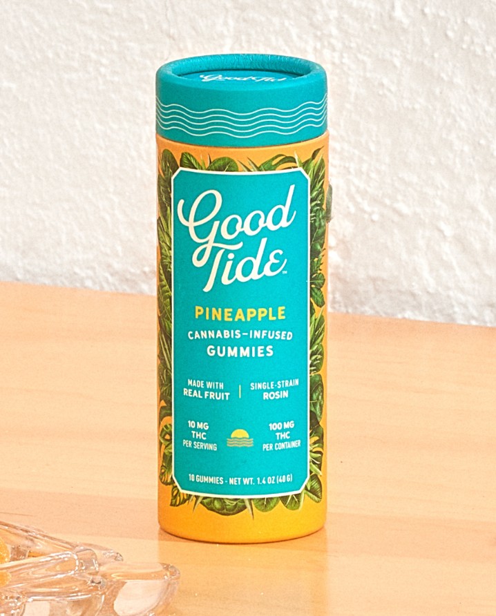 Pineapple Rosin Gummies | Uplifting Sativa | 100mg 10ct.