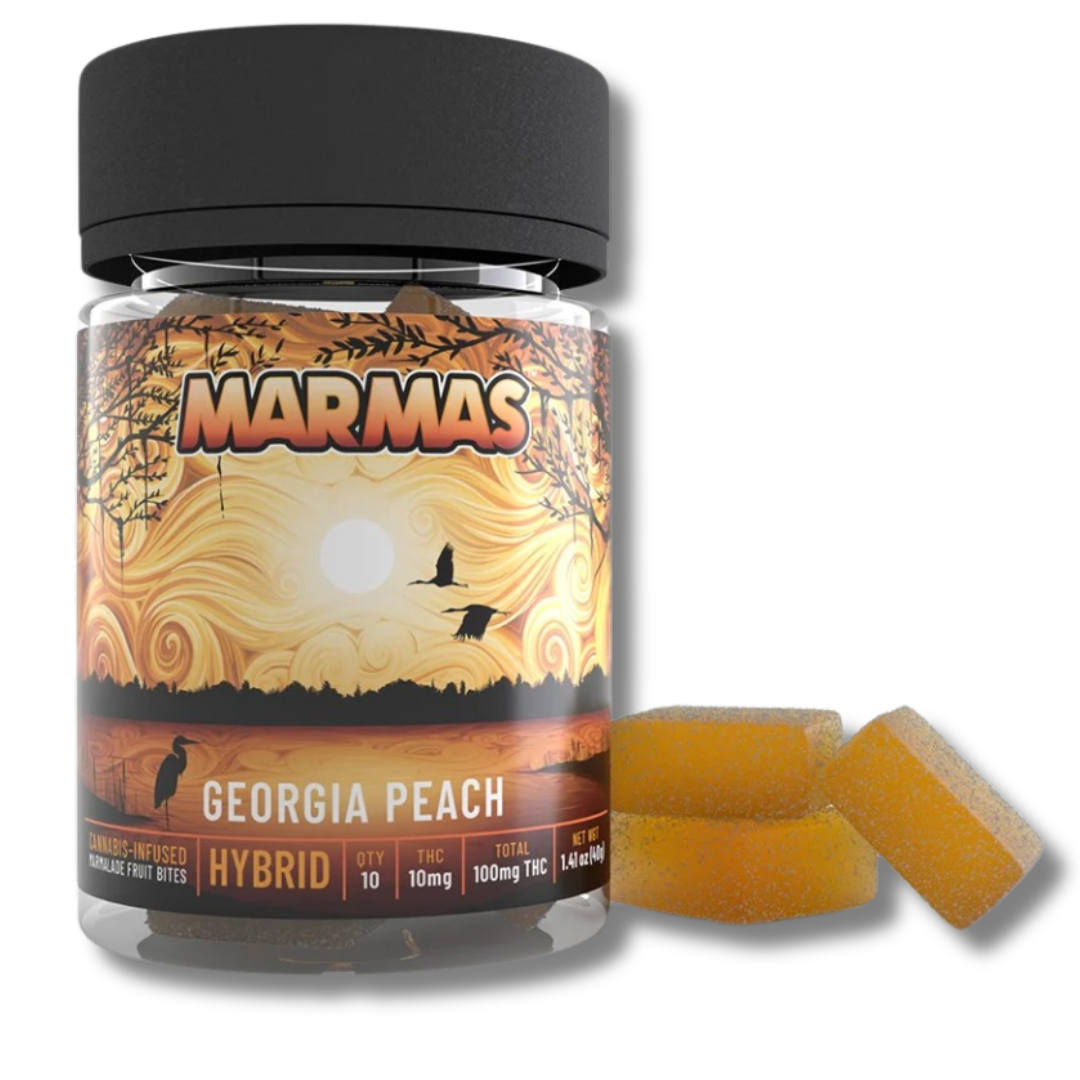 Georgia Peach 10pk Hybrid Gummies (Marmas)