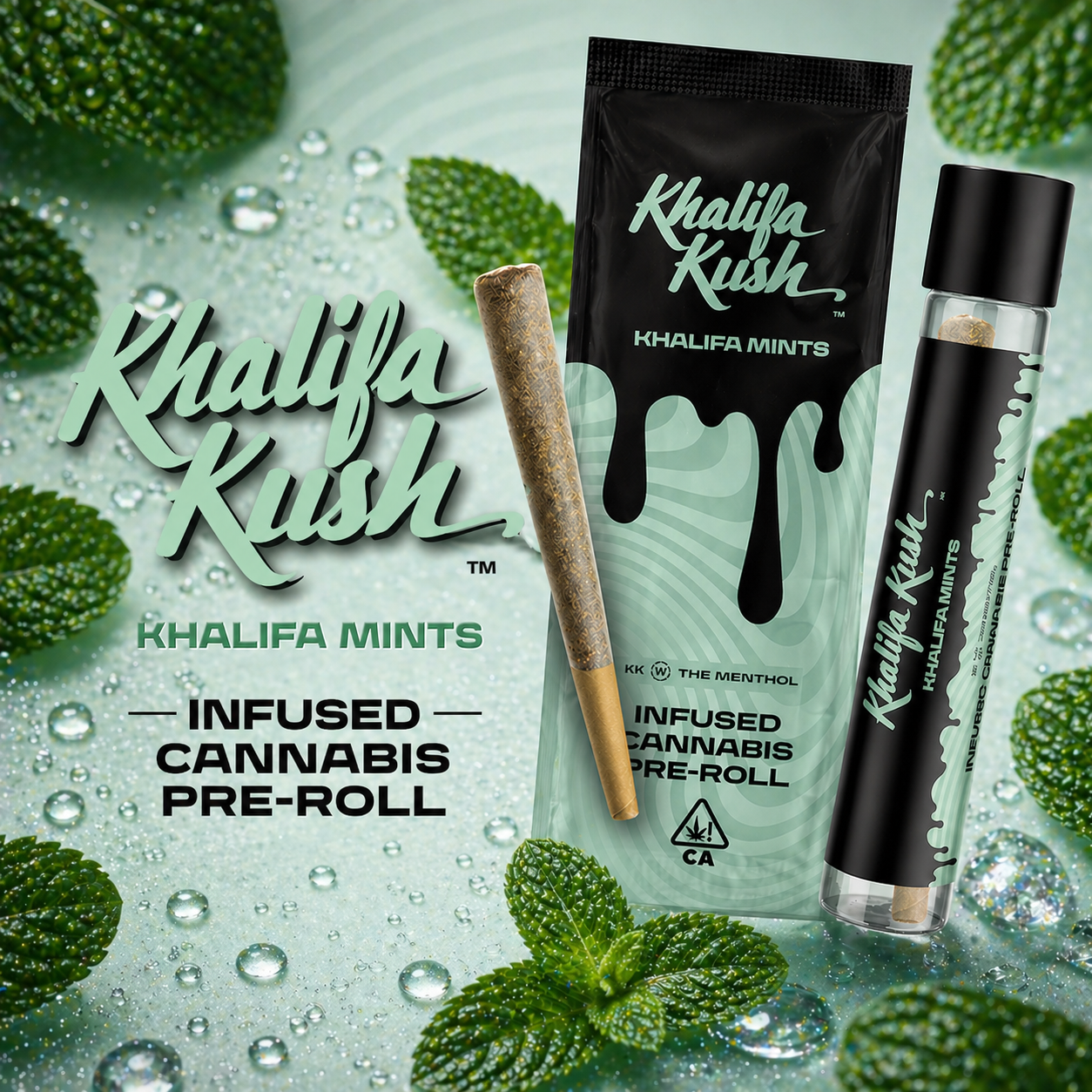 Khalifa Kush l Pre Roll I Khalifa Mints I 1g