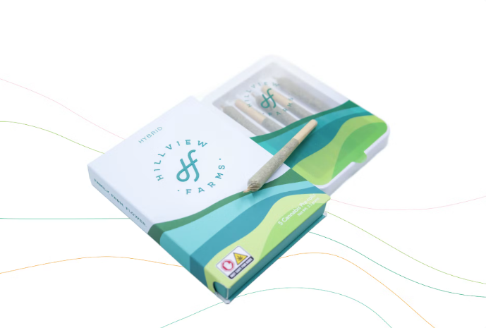 Hillview Farms - Cadillac Rainbow - 2. 5 Pck Pre-Rolls