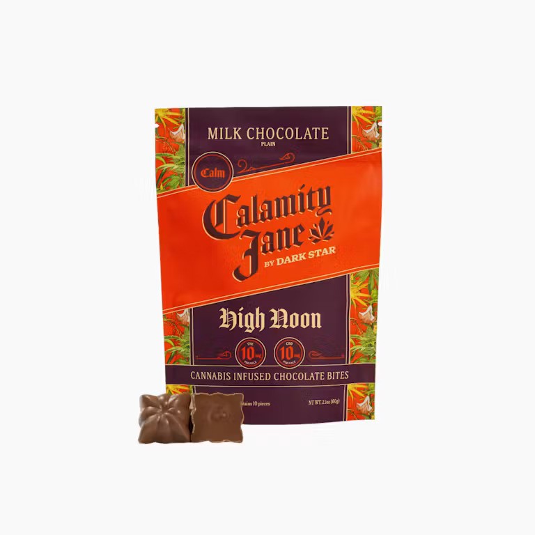 Dark Star | Calamity Jane | High Noon Milk Chocolate Bites | 10pk