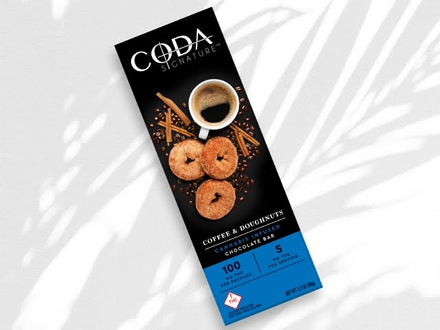 Bars | 100mg THC | Coffee & Doughnuts |