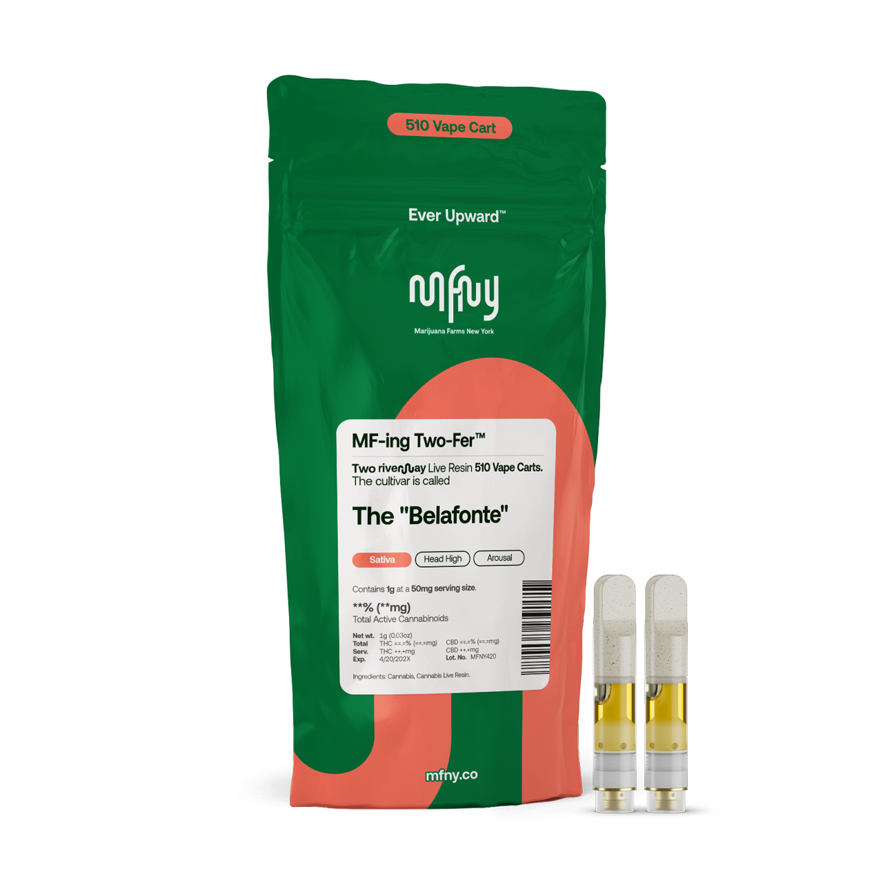 The Belafonte | Live Resin Cart 2pk