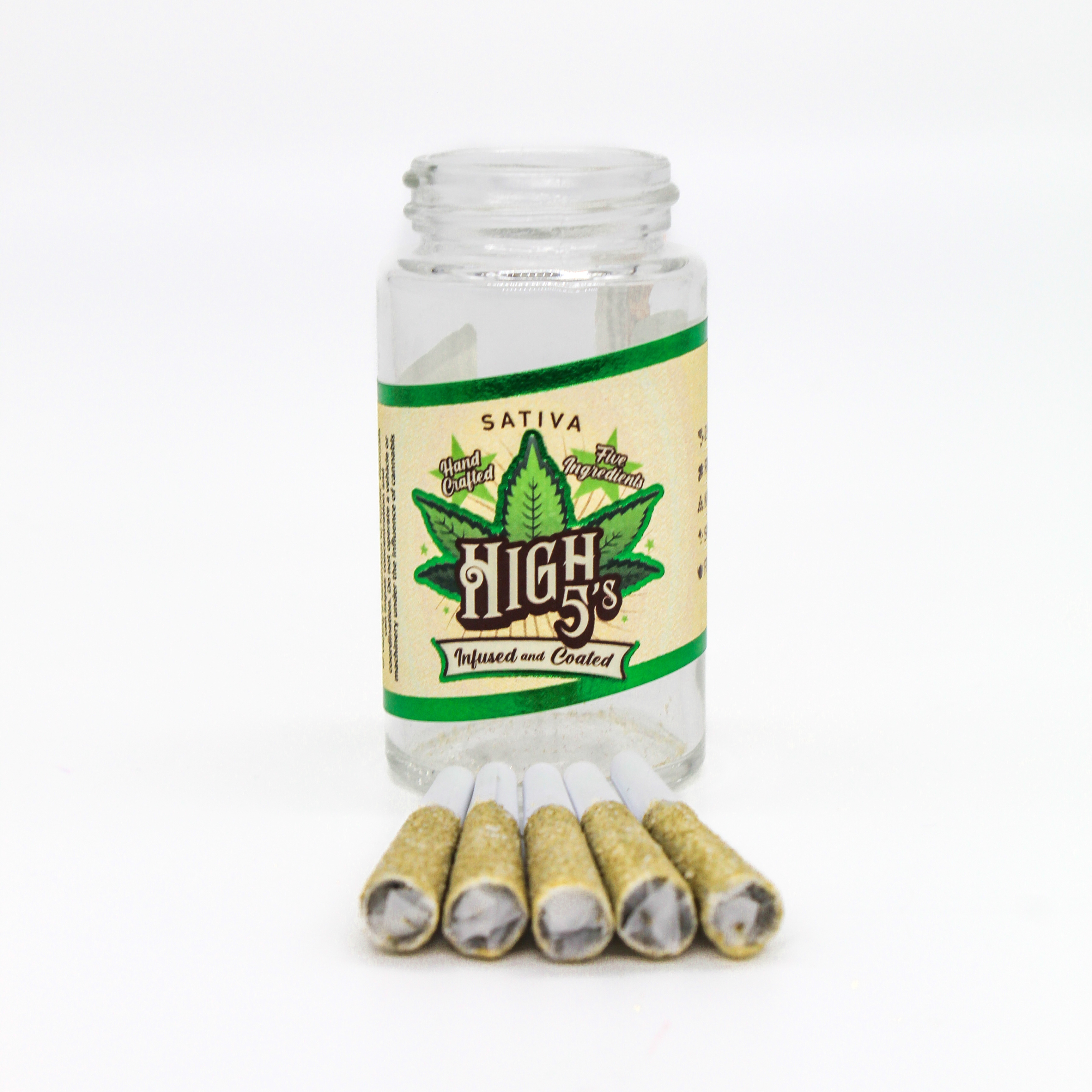 High5 | SATIVA INFUSED PRE-ROLL 5PK  (4G) | Mimosa x Blue Dream