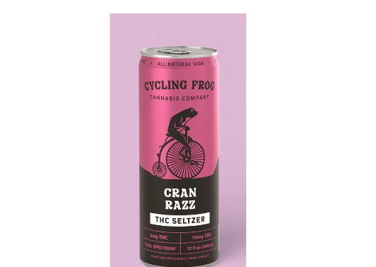 Cycling Frog - Cran Raspberry 1:1 THC:CBD Single - 10mg
