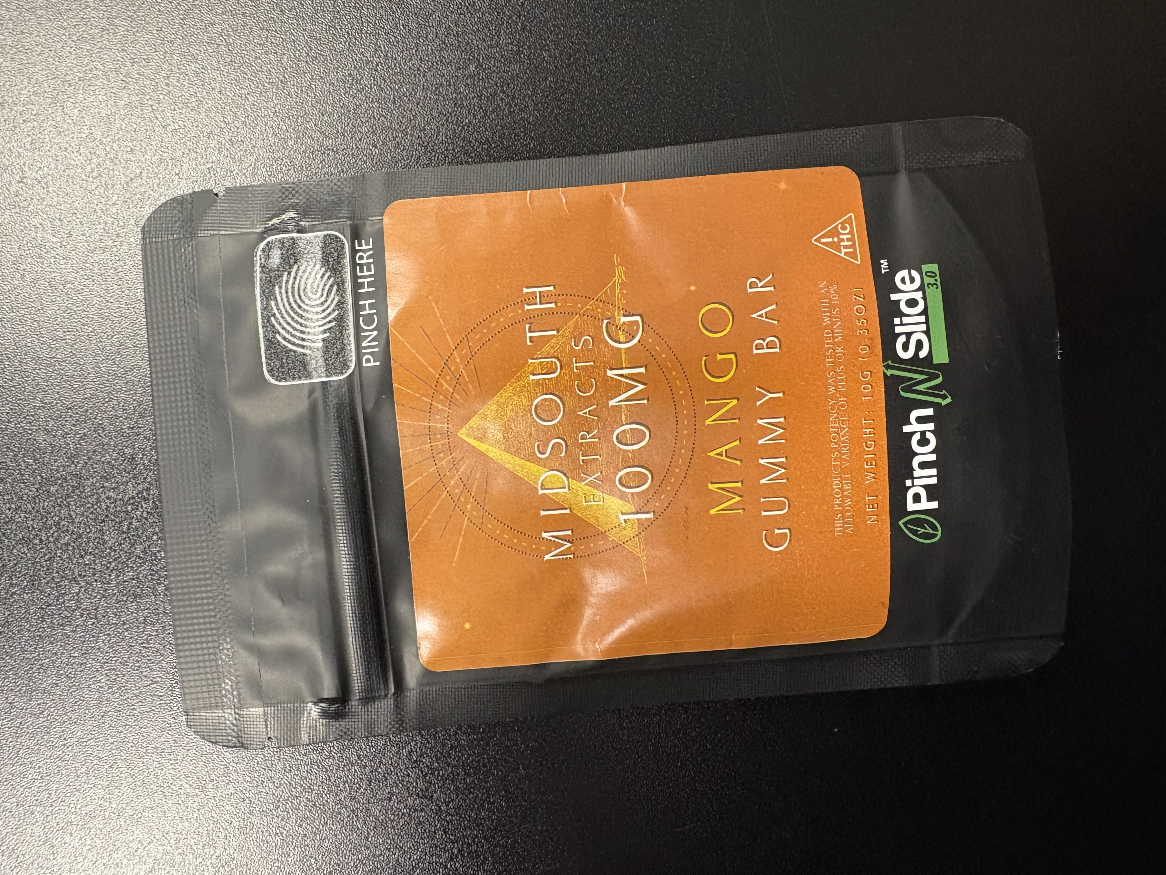 MidSouth Extracts | 100mg | Mango Gummy Bar