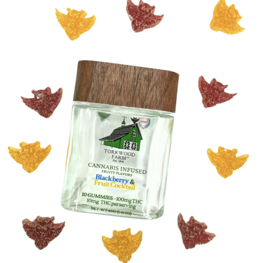 Infused Gummies Blackberry Fruit Cocktail