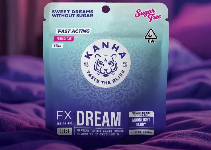 (01968) 1:1:1 Moonlight Berry DREAM Gummies 10Pk (Sugar Free)