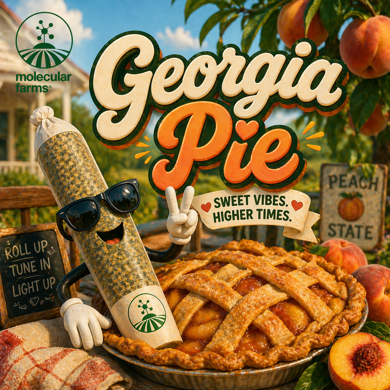 Molecular Farms I Pre Roll I Georgia Pie I .7g