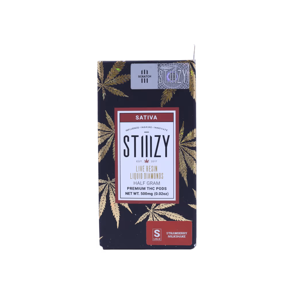 STIIIZY | STRAWBERRY MILKSHAKE | LIVE RESIN LIQUID DIAMONDS POD