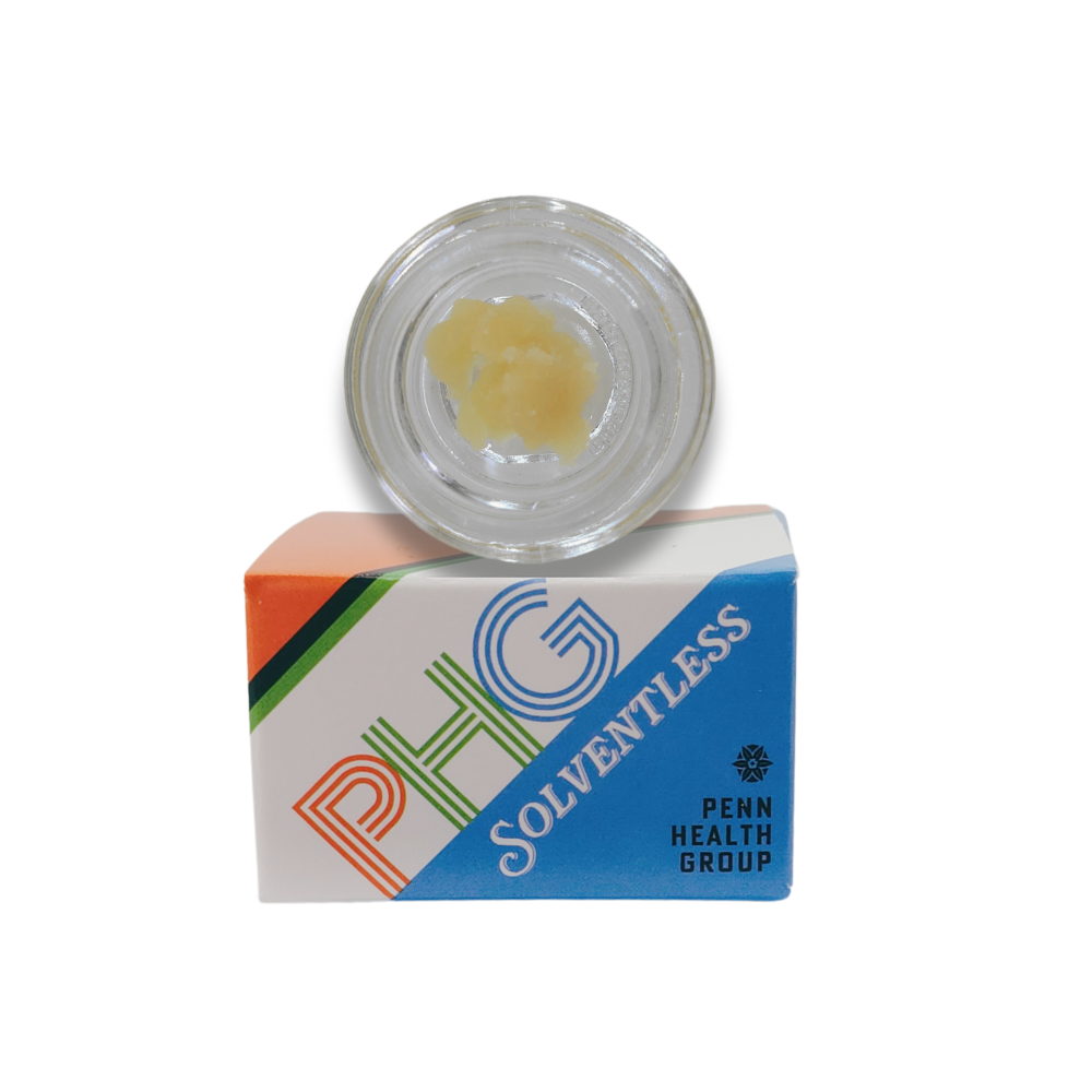 Strawberry Banana Live Rosin: 1g