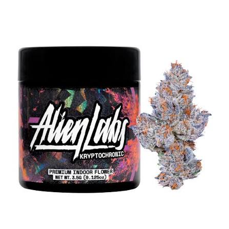 AlienLabs | Flower | Kryptochronic | 3.5g | Indica-Hybrid | THC 25.93%