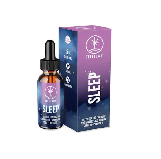 1:2 THC:CBN Sleep Tincture | 200mg:400mg