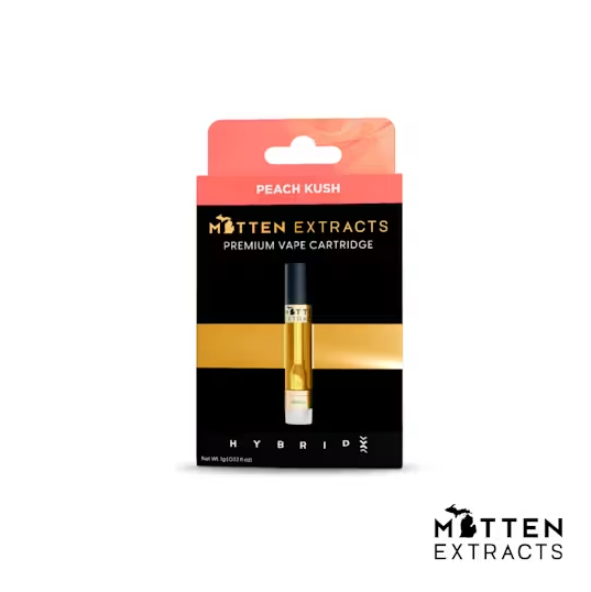 Mitten Extracts Peach Kush 1g Vape