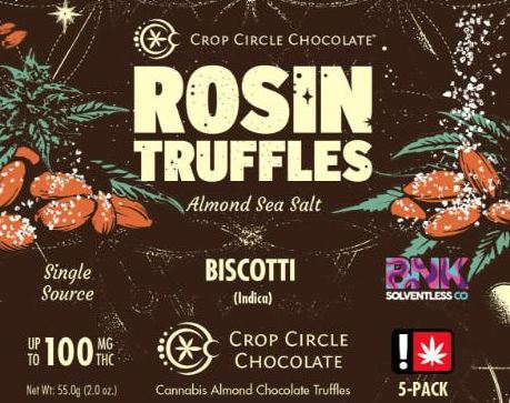 Almond Sea Salt | 5pk Rosin Truffles 100mg