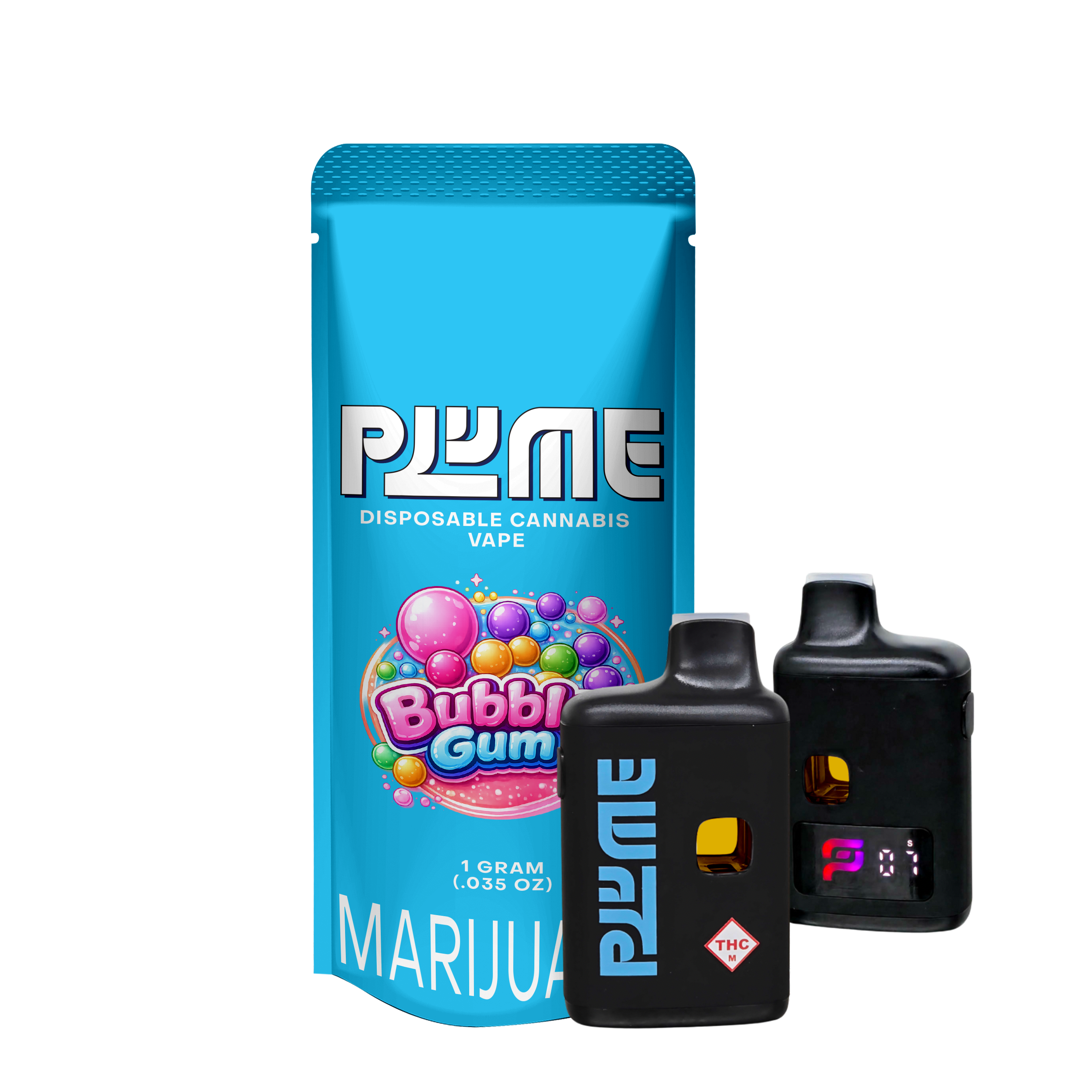 PLUME DISPOSABLE BUBBLE GUM (H) 1G