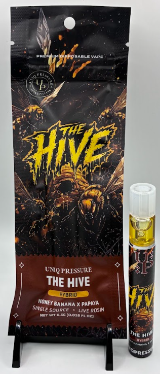 Disposable | Rosin | The Hive | .5g | Uniq Pressure