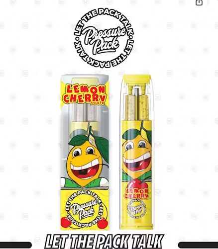 Disposable | Lemon Cherry Gelato | 2g | Pressure Pack
